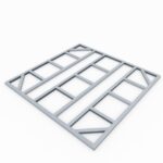 DODATKI ZA KOVINSKE HIKE GLOBEL TALNI OKVIR GLOBEL 8X8 D234 X V237 CM (F88GAL)